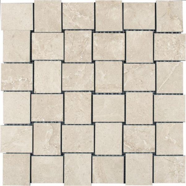 Keramische tegel Mosaic Leicester Gironella Beige- 30,4x30,4 - Woodson and Stone - beige