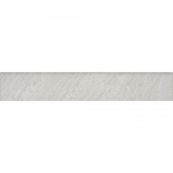 Keramische tegelplint Skirting Louza Grey 10x60 Woodson and Stone grijs